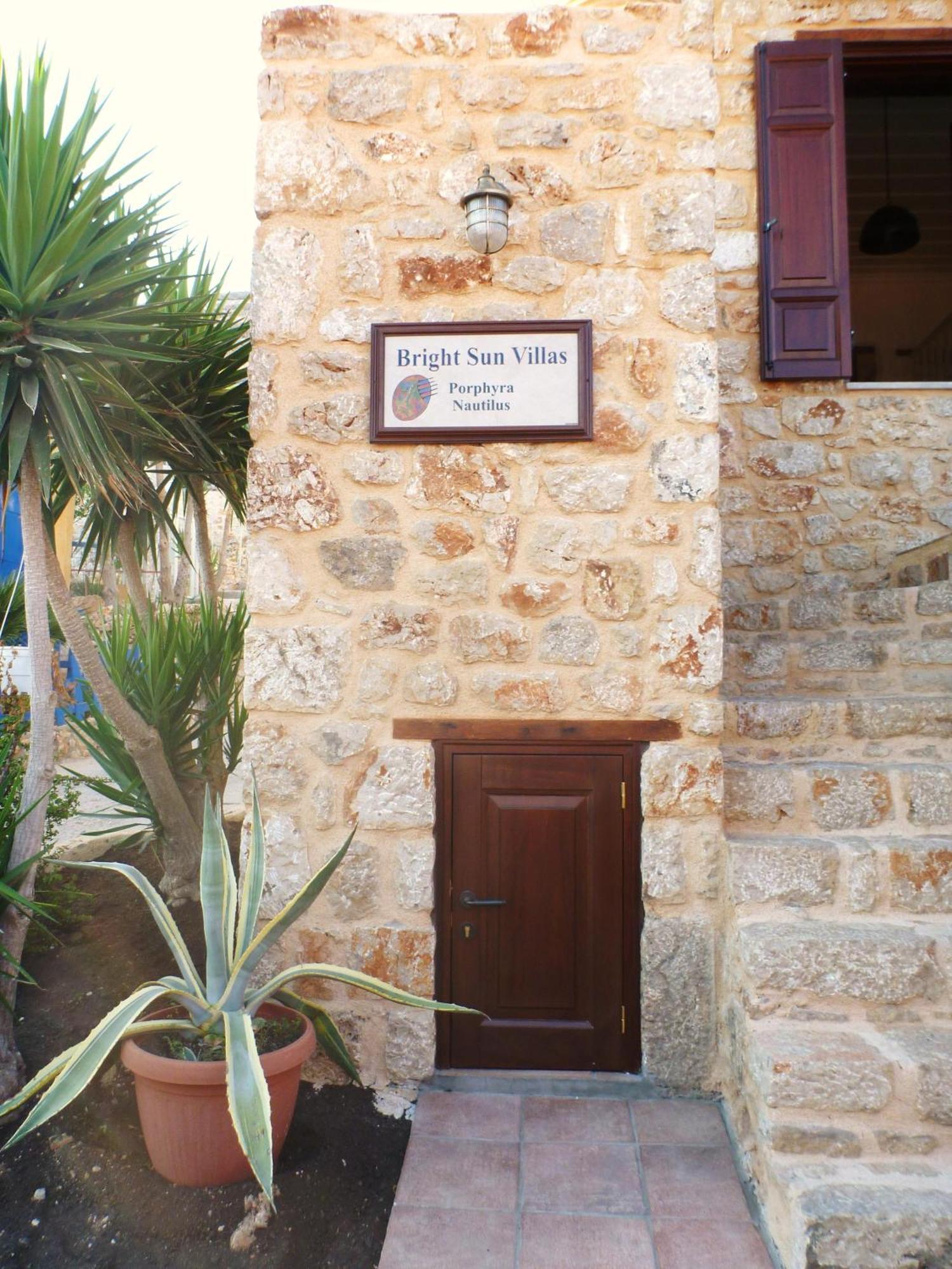 Bright Sun Villas Chalki Town Exterior photo